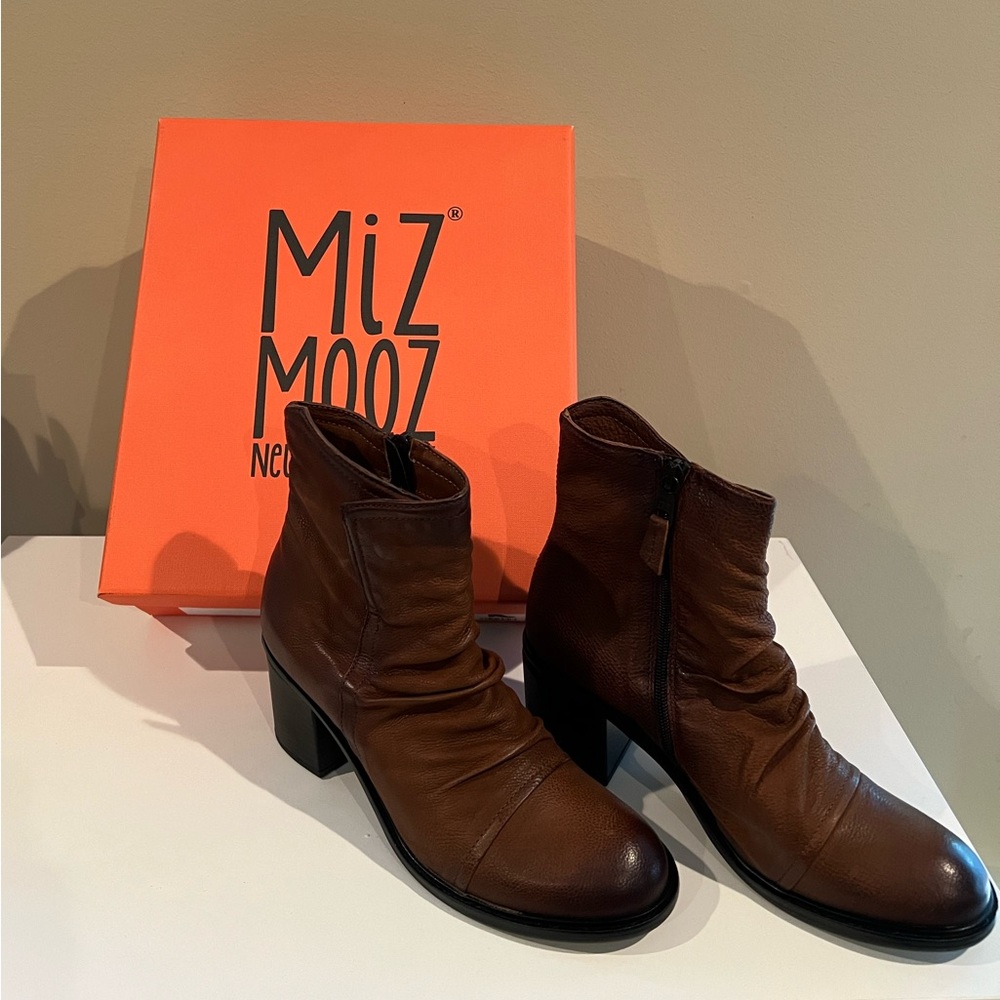 Miz Mooz Jordy boot. Never worn and Excellent  New condition.